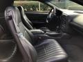 Ebony Black 2002 Chevrolet Camaro Z28 SS 35th Anniversary Edition Convertible Interior Color