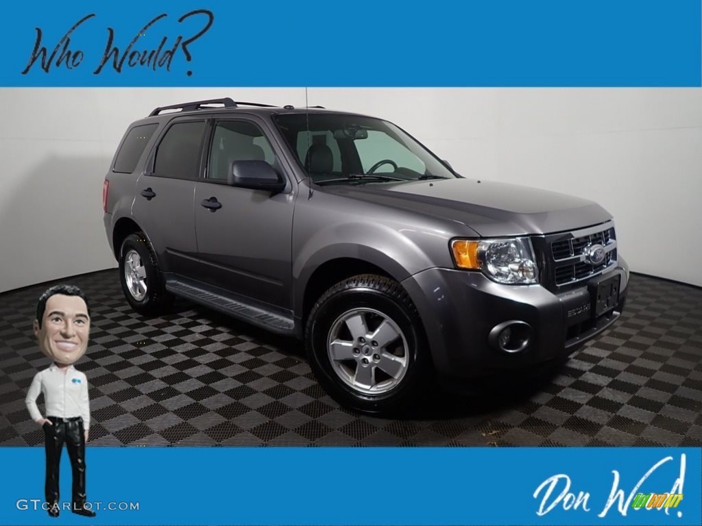 2012 Escape XLT - Sterling Gray Metallic / Charcoal Black photo #1