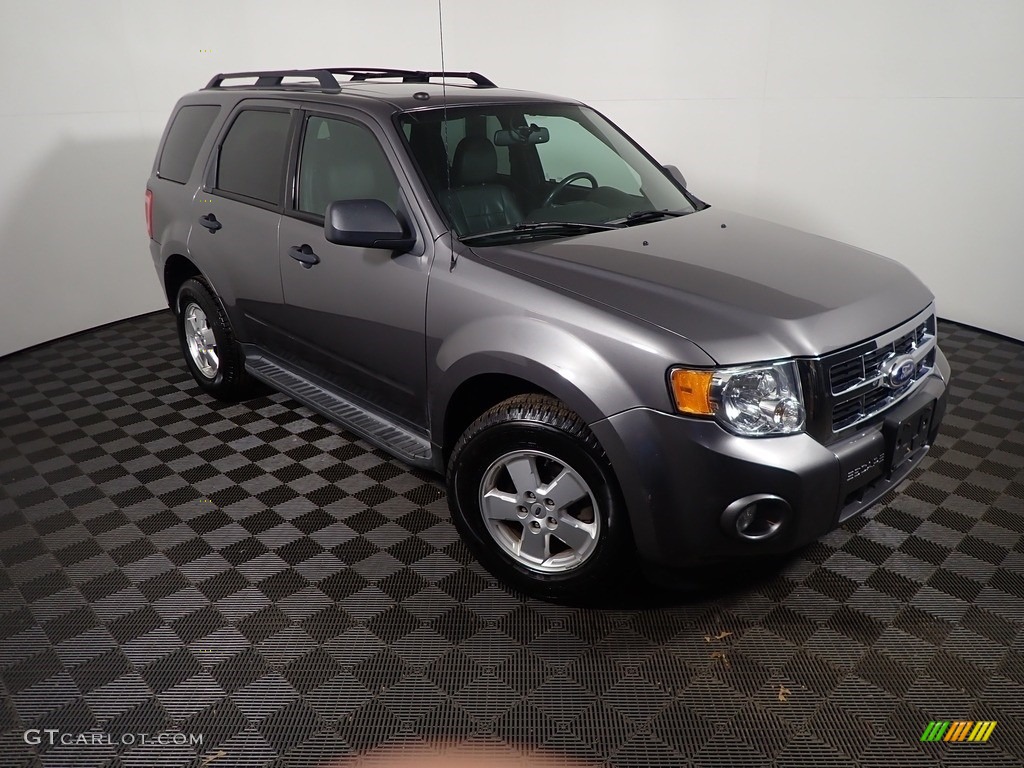 2012 Escape XLT - Sterling Gray Metallic / Charcoal Black photo #3