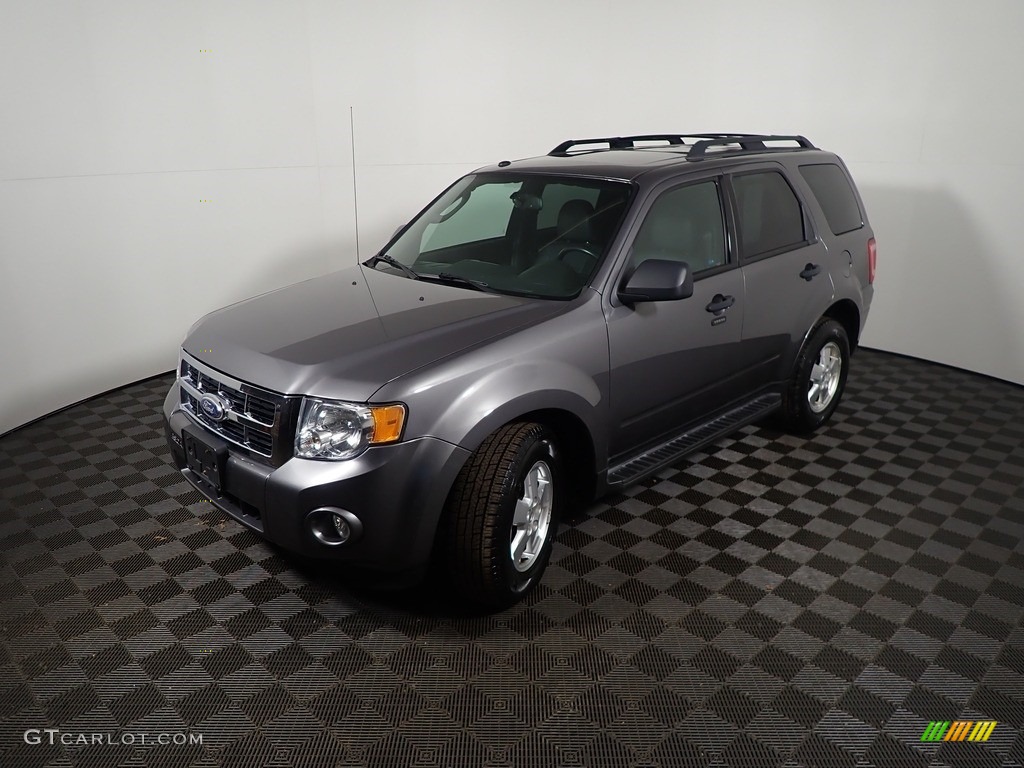 2012 Escape XLT - Sterling Gray Metallic / Charcoal Black photo #8