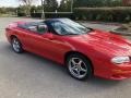 2002 Bright Rally Red Chevrolet Camaro Z28 SS 35th Anniversary Edition Convertible  photo #16