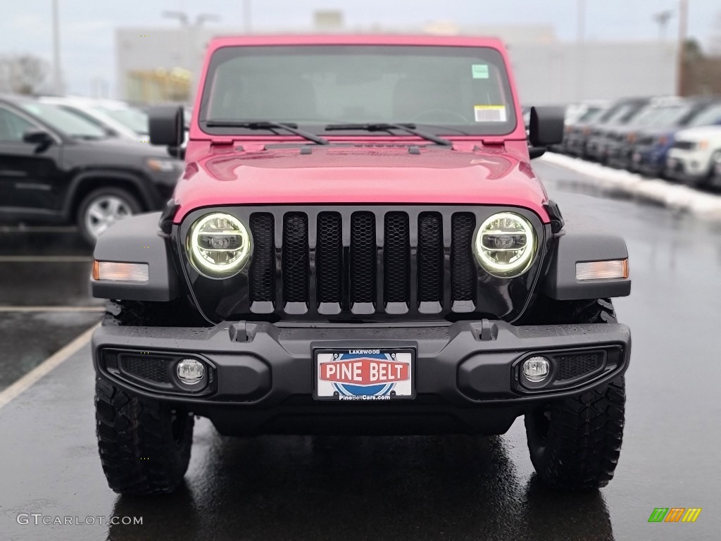 2022 Wrangler Unlimited Willys 4x4 - Limited Edition Tuscadero Pearl / Black photo #2