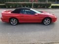 Bright Rally Red 2002 Chevrolet Camaro Z28 SS 35th Anniversary Edition Convertible Exterior
