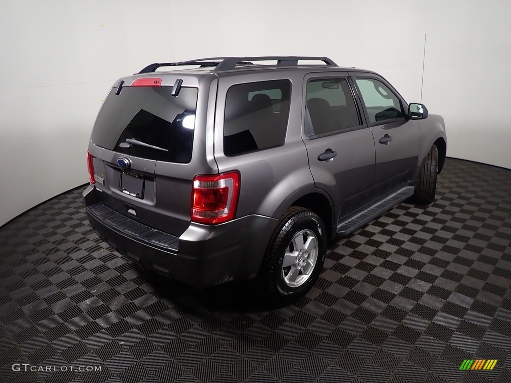 2012 Escape XLT - Sterling Gray Metallic / Charcoal Black photo #15