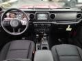 Black 2022 Jeep Wrangler Unlimited Willys 4x4 Dashboard