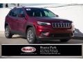 Velvet Red Pearl 2019 Jeep Cherokee Latitude Plus