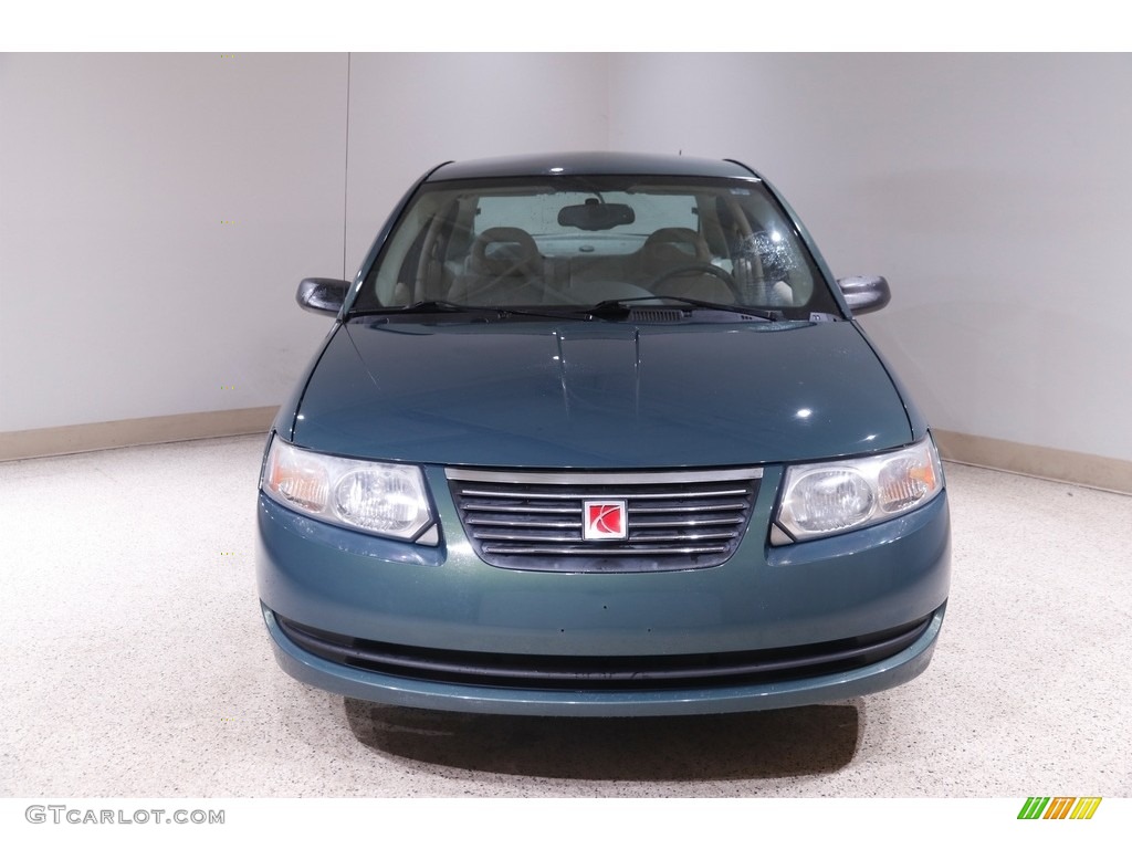 2007 ION 2 Sedan - Cypress Green / Tan photo #2