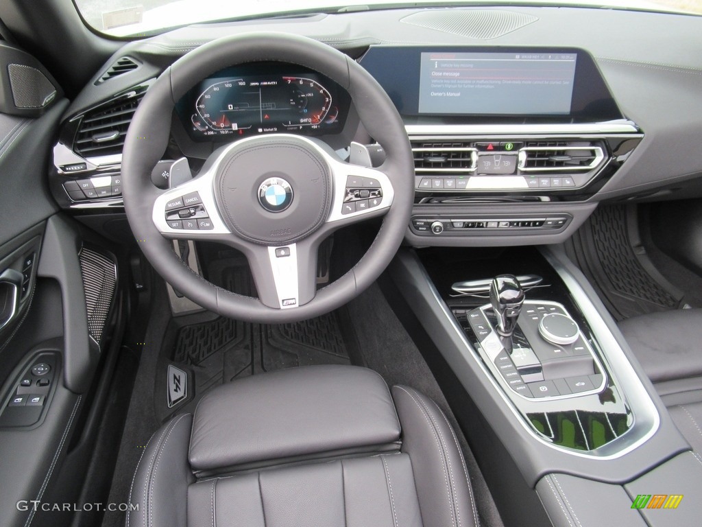 2022 BMW Z4 sDrive M40i Black Dashboard Photo #143678537