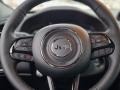 Black 2021 Jeep Renegade Latitude 4x4 Steering Wheel