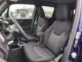 Black 2021 Jeep Renegade Latitude 4x4 Interior Color