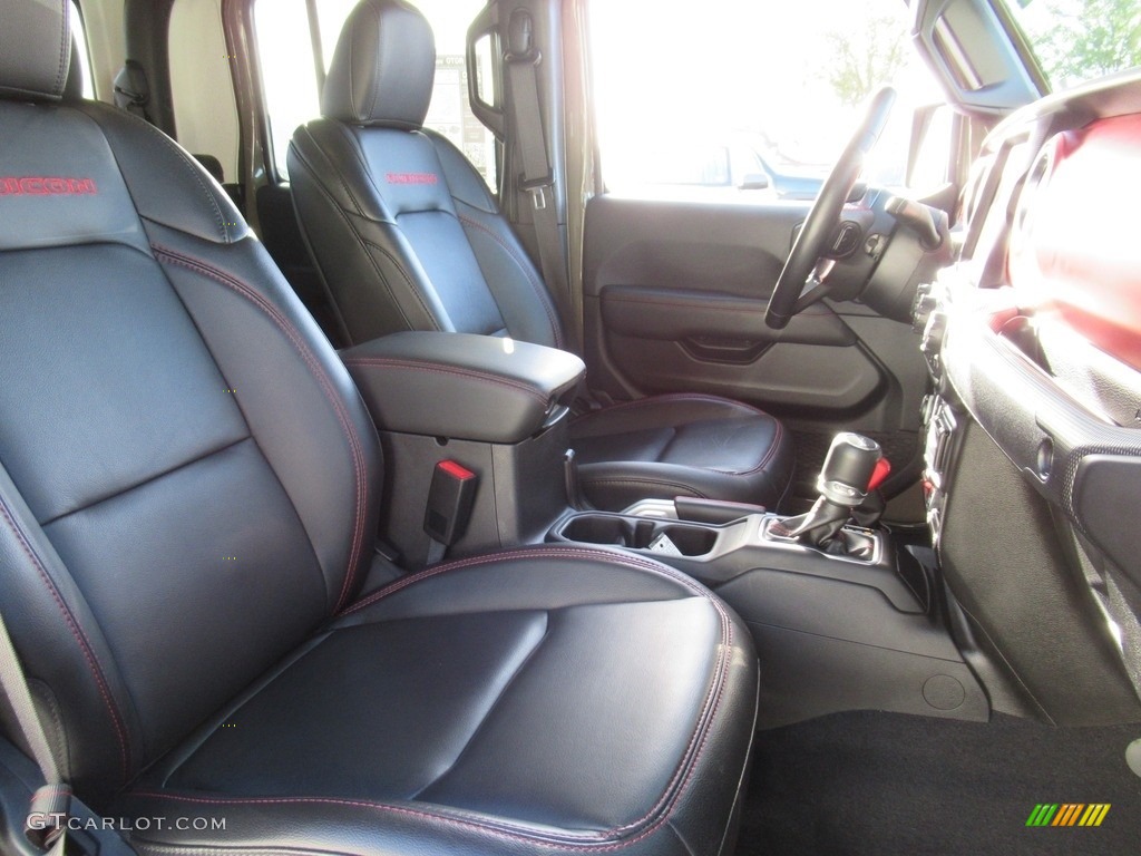 2020 Gladiator Rubicon 4x4 - Gator / Black photo #13