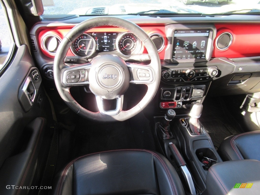 2020 Gladiator Rubicon 4x4 - Gator / Black photo #15