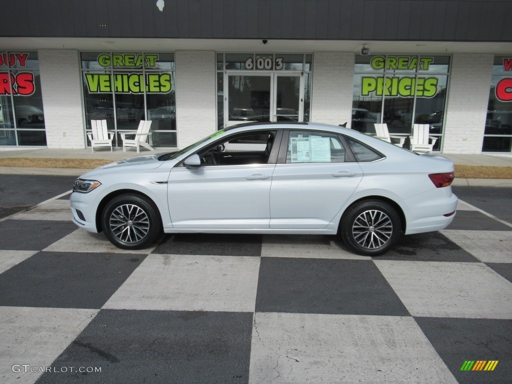 2019 Jetta SEL - White Silver Metallic / Titan Black photo #1