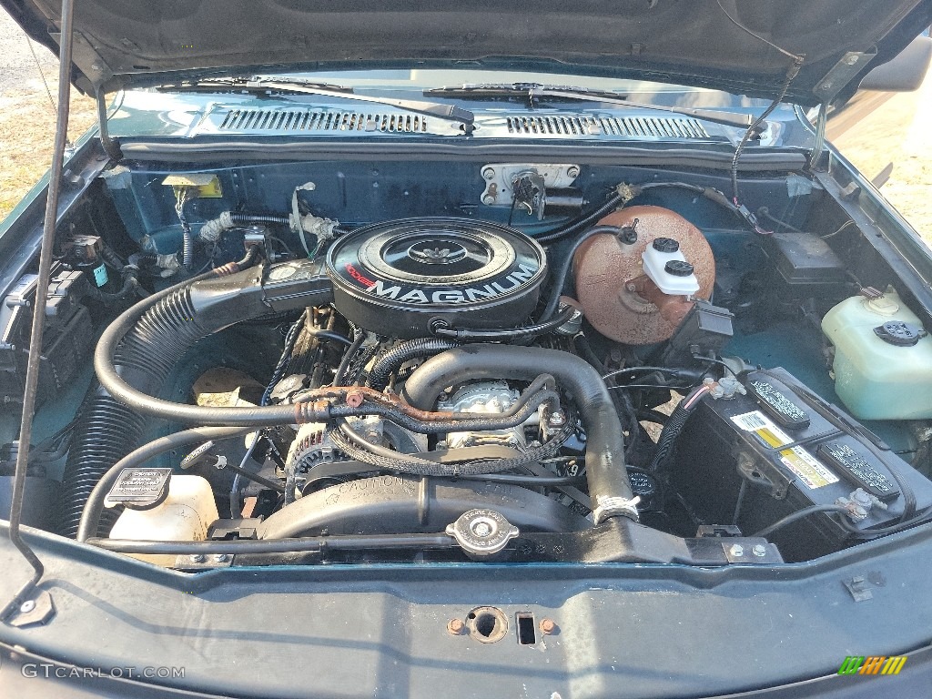 1992 Dodge Dakota LE Extended Cab 5.2 Liter OHV 16-Valve V8 Engine Photo #143679620