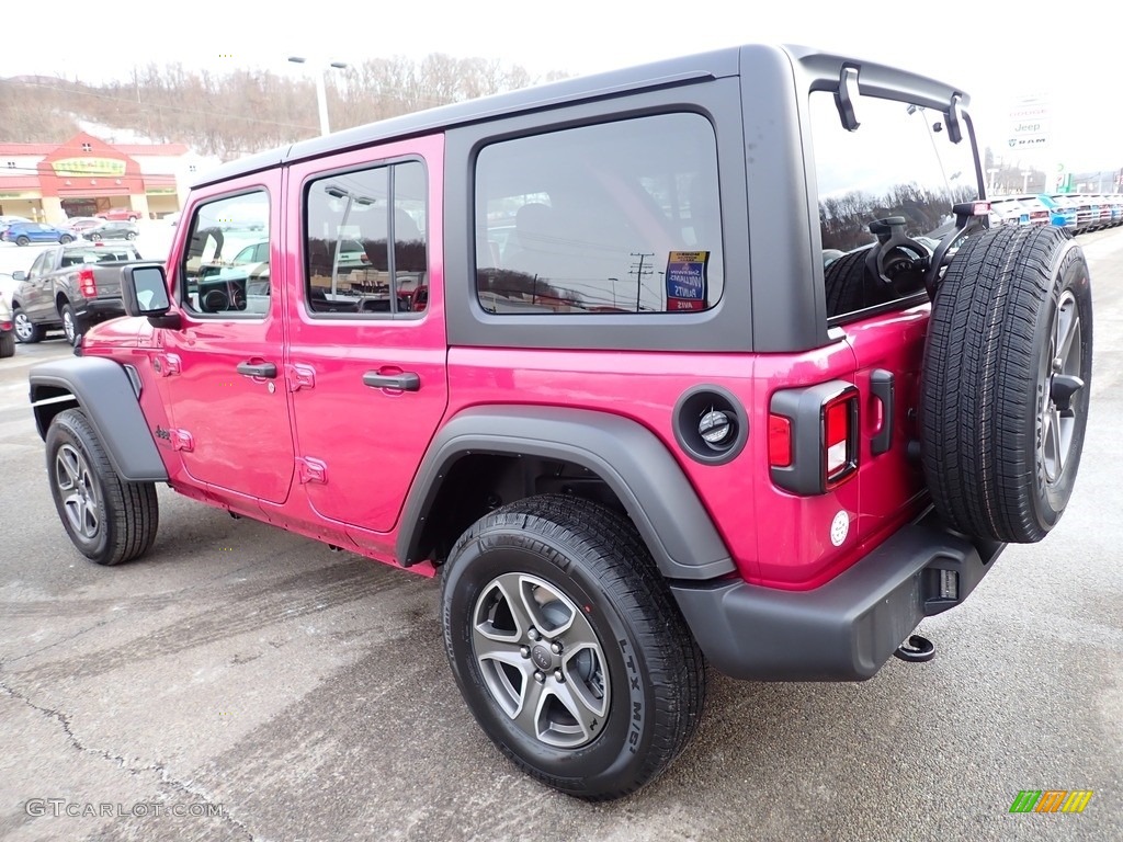 2022 Wrangler Unlimited Sport 4x4 - Limited Edition Tuscadero Pearl / Black photo #3