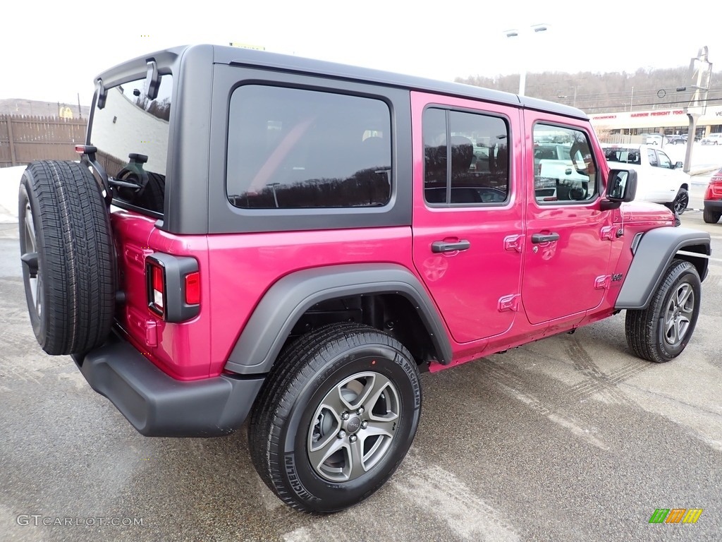 2022 Wrangler Unlimited Sport 4x4 - Limited Edition Tuscadero Pearl / Black photo #6