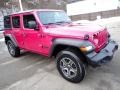 Limited Edition Tuscadero Pearl 2022 Jeep Wrangler Unlimited Sport 4x4 Exterior