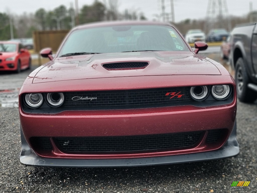 2021 Challenger R/T Scat Pack Widebody - Octane Red Pearl / Black photo #2