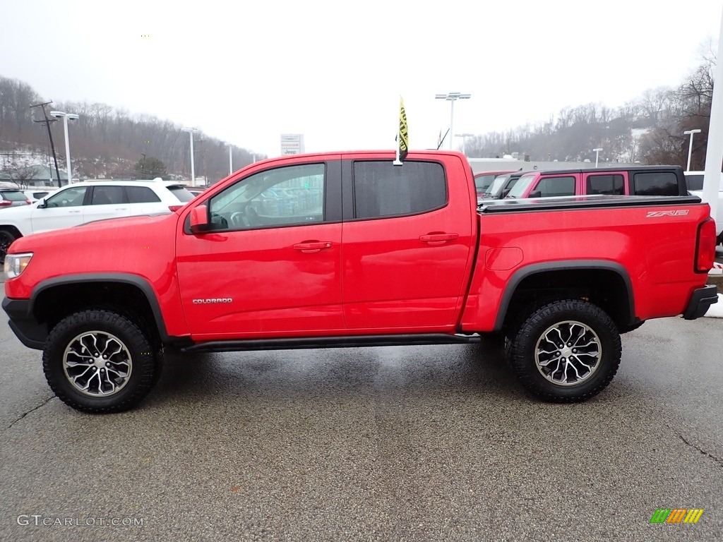 2018 Colorado ZR2 Crew Cab 4x4 - Red Hot / Jet Black photo #2