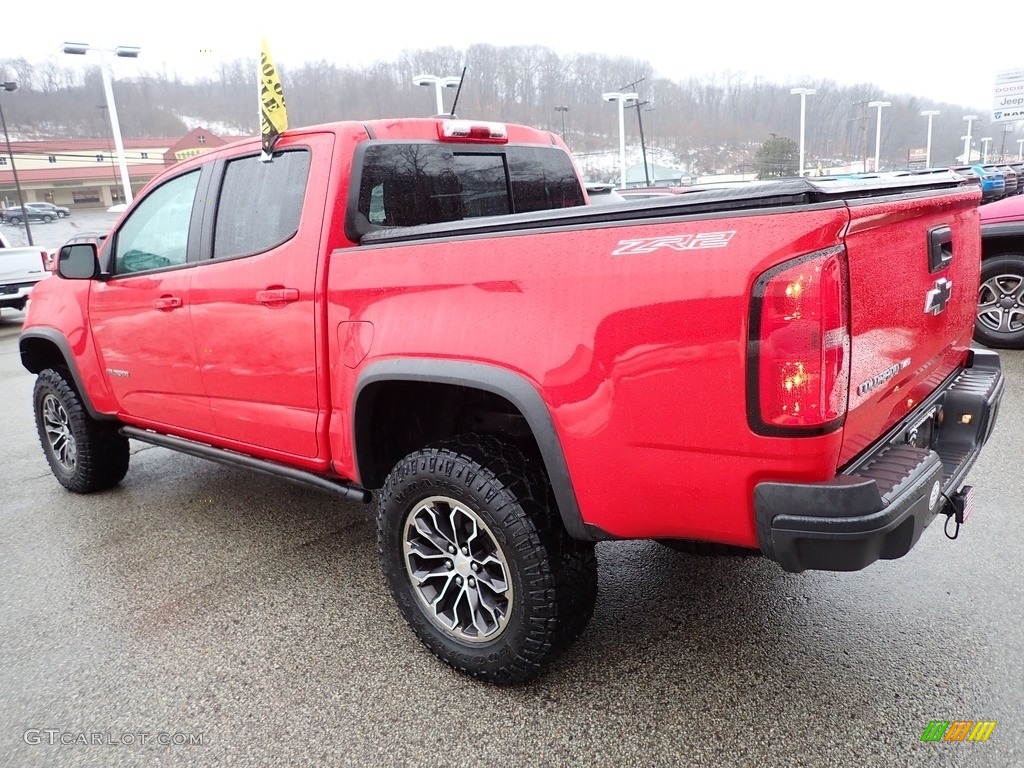 2018 Colorado ZR2 Crew Cab 4x4 - Red Hot / Jet Black photo #3