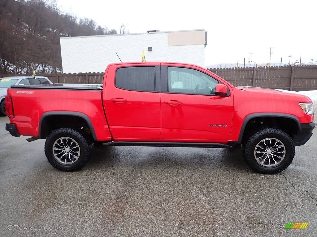 Red Hot 2018 Chevrolet Colorado ZR2 Crew Cab 4x4 Exterior Photo #143681574