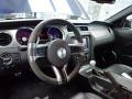 2010 Ford Mustang Charcoal Black/White Interior Dashboard Photo