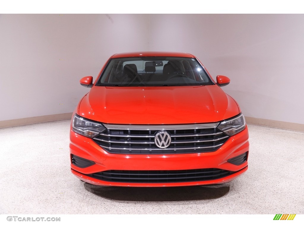 Habanero Orange 2019 Volkswagen Jetta S Exterior Photo #143682363