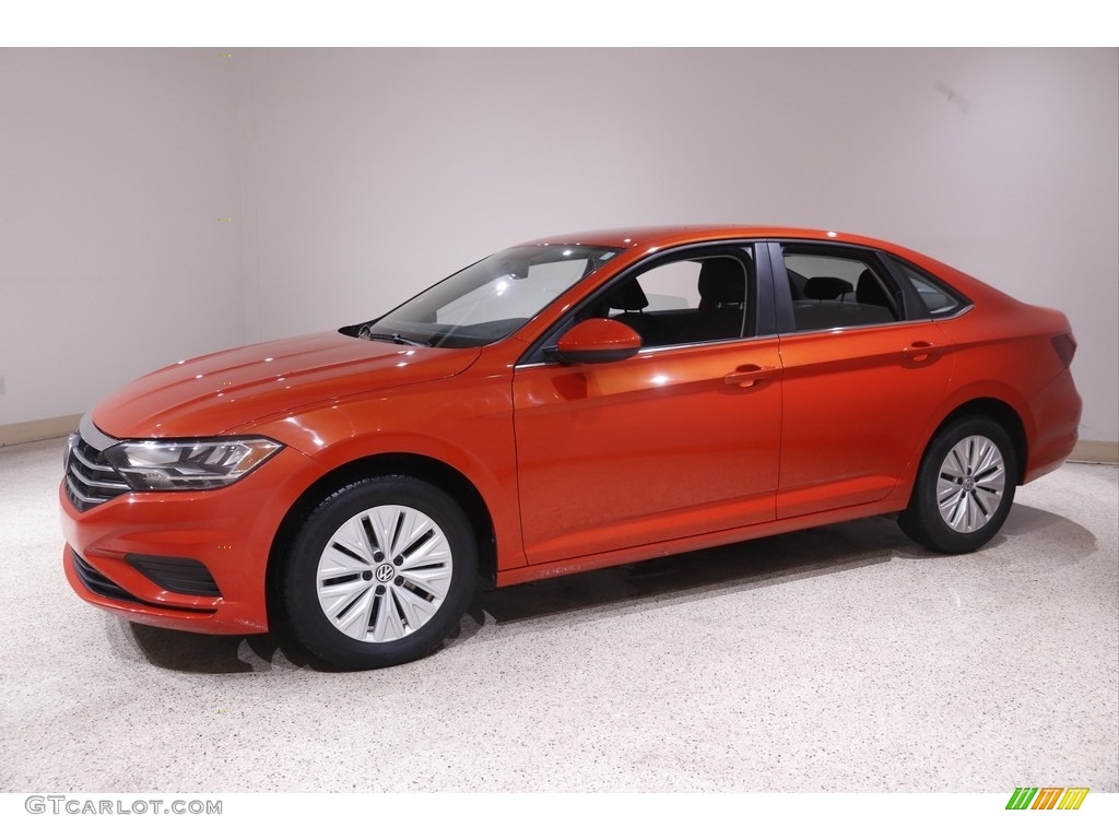 Habanero Orange 2019 Volkswagen Jetta S Exterior Photo #143682375