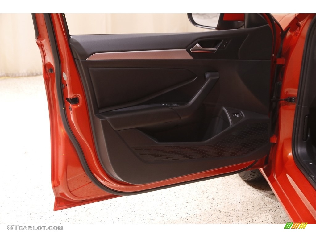 2019 Jetta S - Habanero Orange / Titan Black photo #4