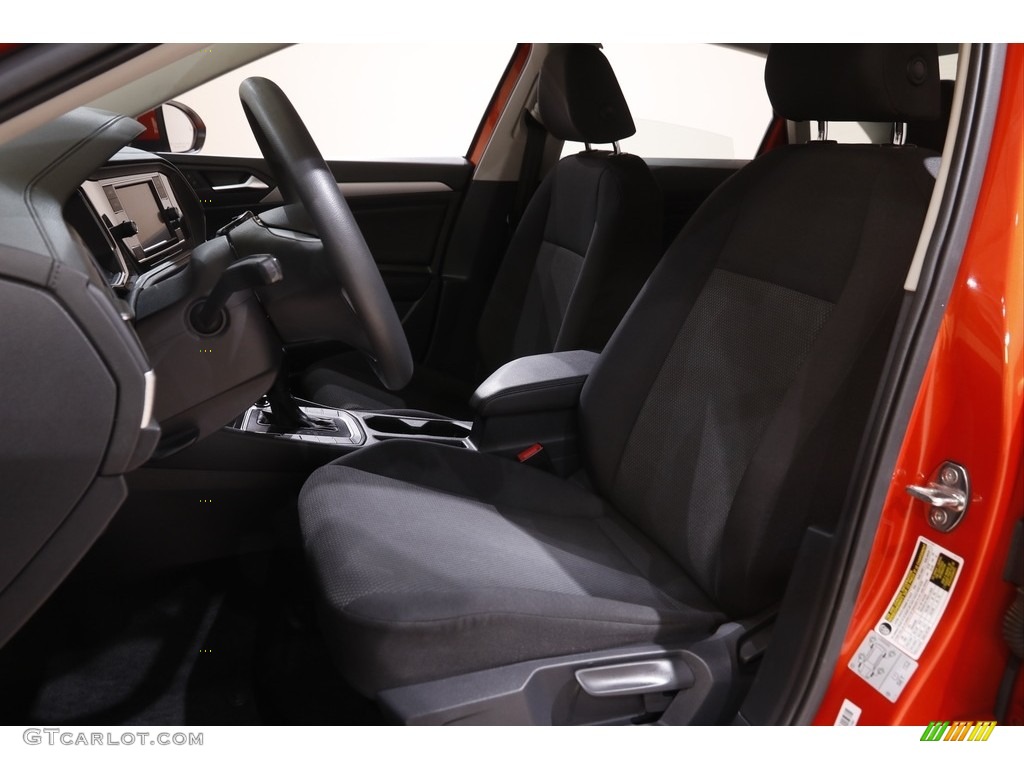 2019 Jetta S - Habanero Orange / Titan Black photo #5