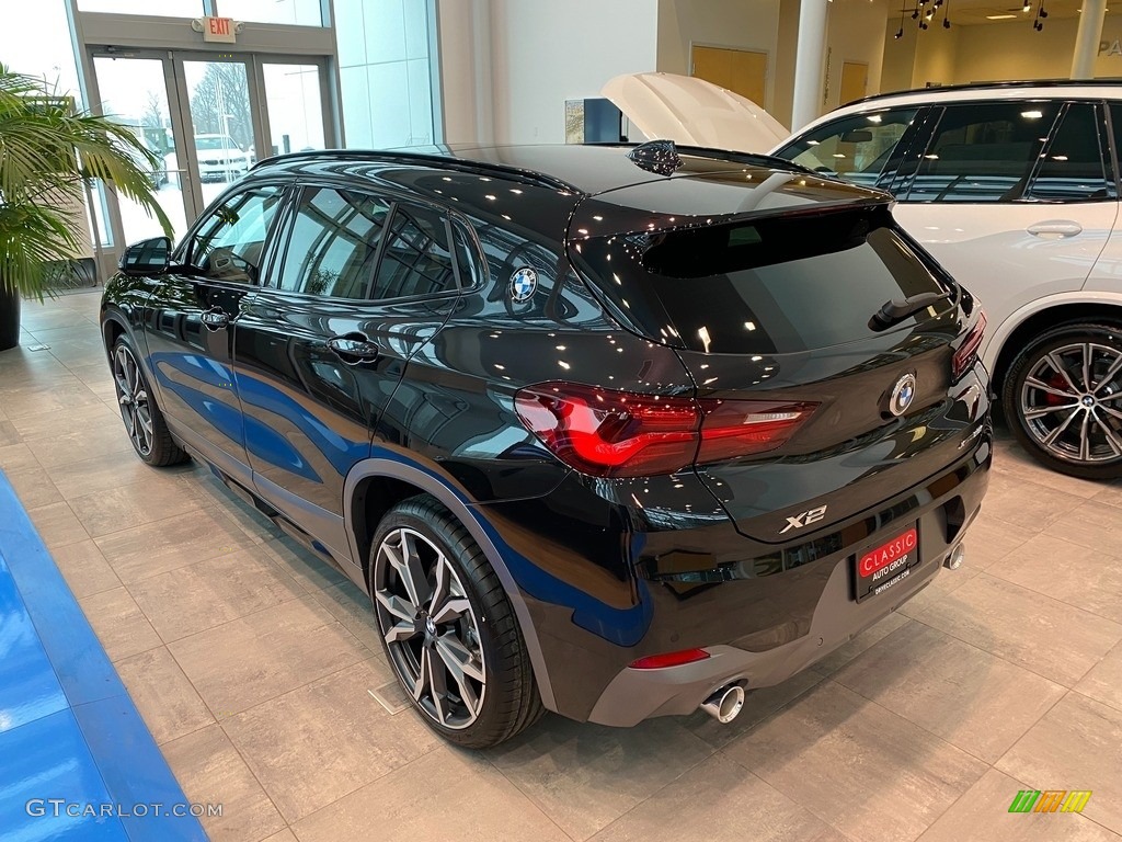Black Sapphire Metallic 2022 BMW X2 xDrive28i Exterior Photo #143682429