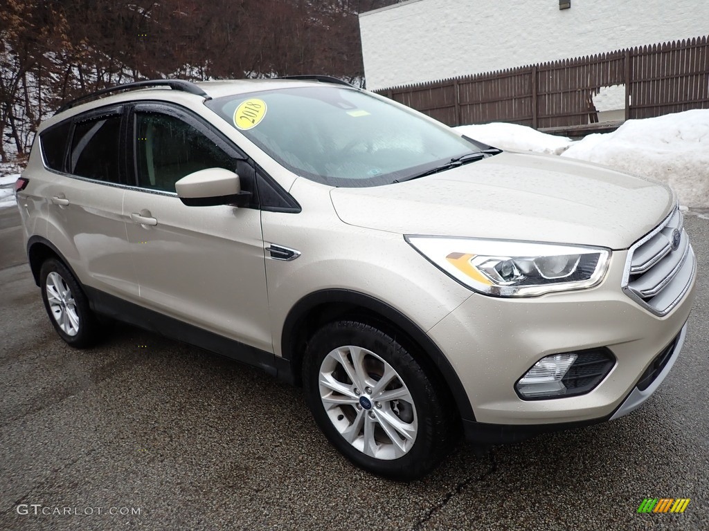 2018 Escape SEL 4WD - White Gold / Medium Light Stone photo #8