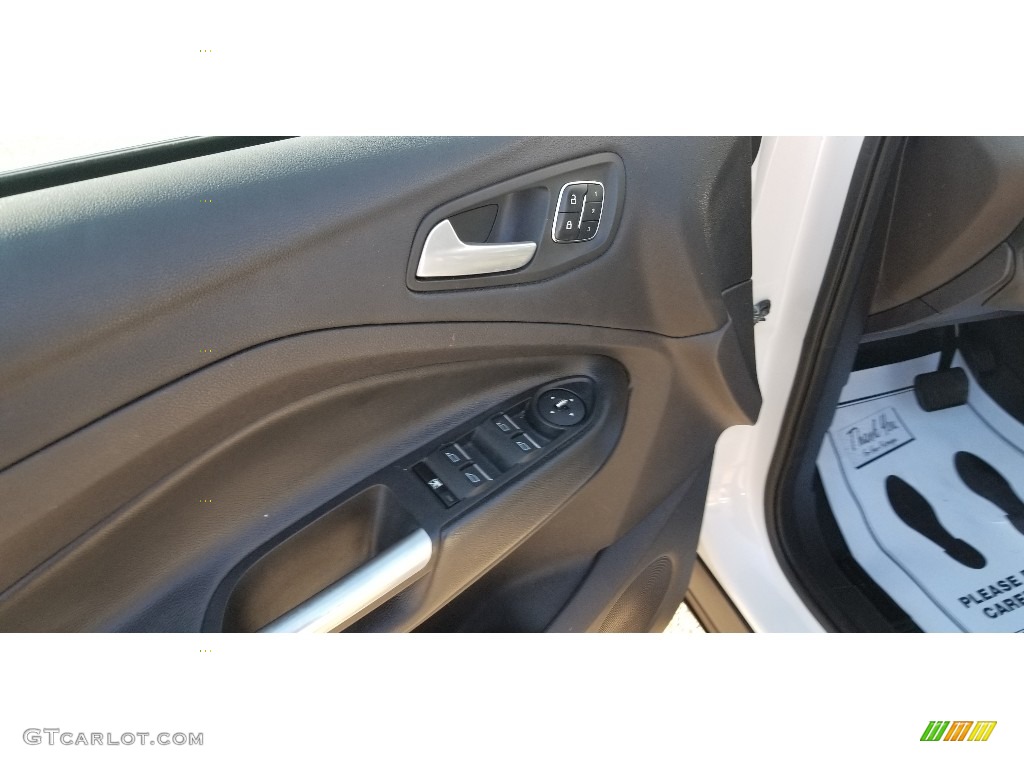 2015 Escape Titanium 4WD - White Platinum Metallic Tri-Coat / Charcoal Black photo #10