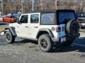 2022 Bright White Jeep Wrangler Unlimited Willys 4x4  photo #4