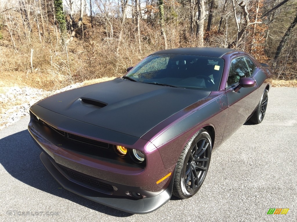 2021 Challenger R/T Scat Pack - Hellraisin / Black photo #2