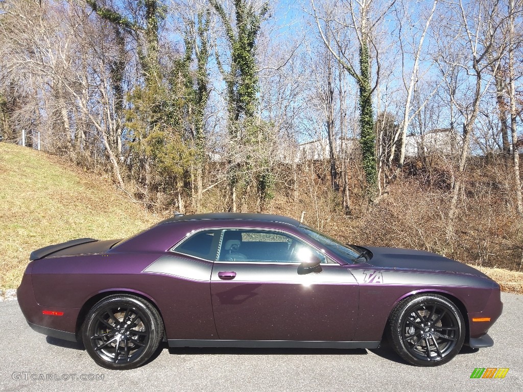 2021 Challenger R/T Scat Pack - Hellraisin / Black photo #5