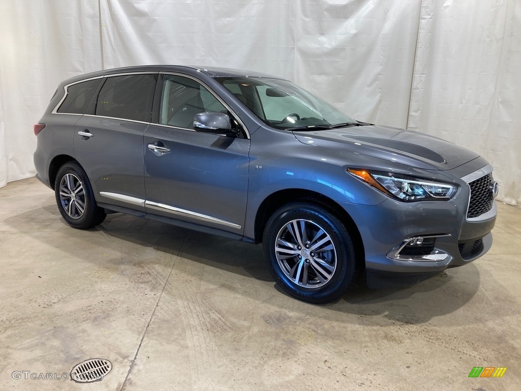 2020 QX60 Luxe AWD - Graphite Shadow / Graphite photo #1