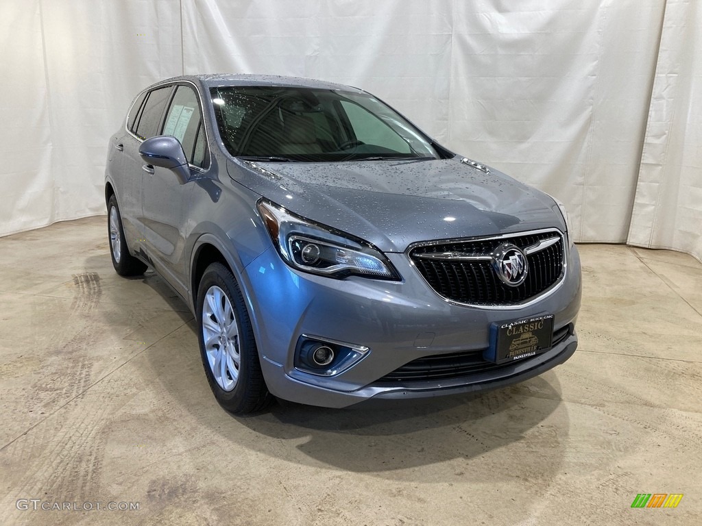 2019 Envision Preferred AWD - Satin Steel Gray Metallic / Light Neutral photo #2
