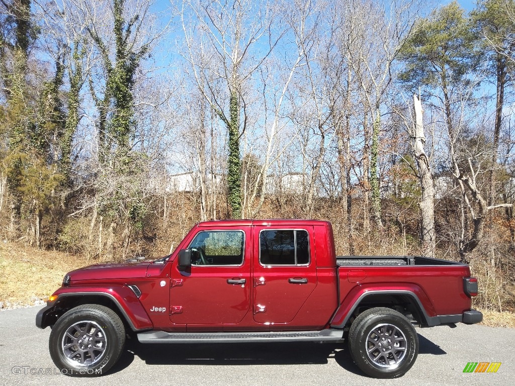 2022 Gladiator Overland 4x4 - Snazzberry Pearl / Black photo #1