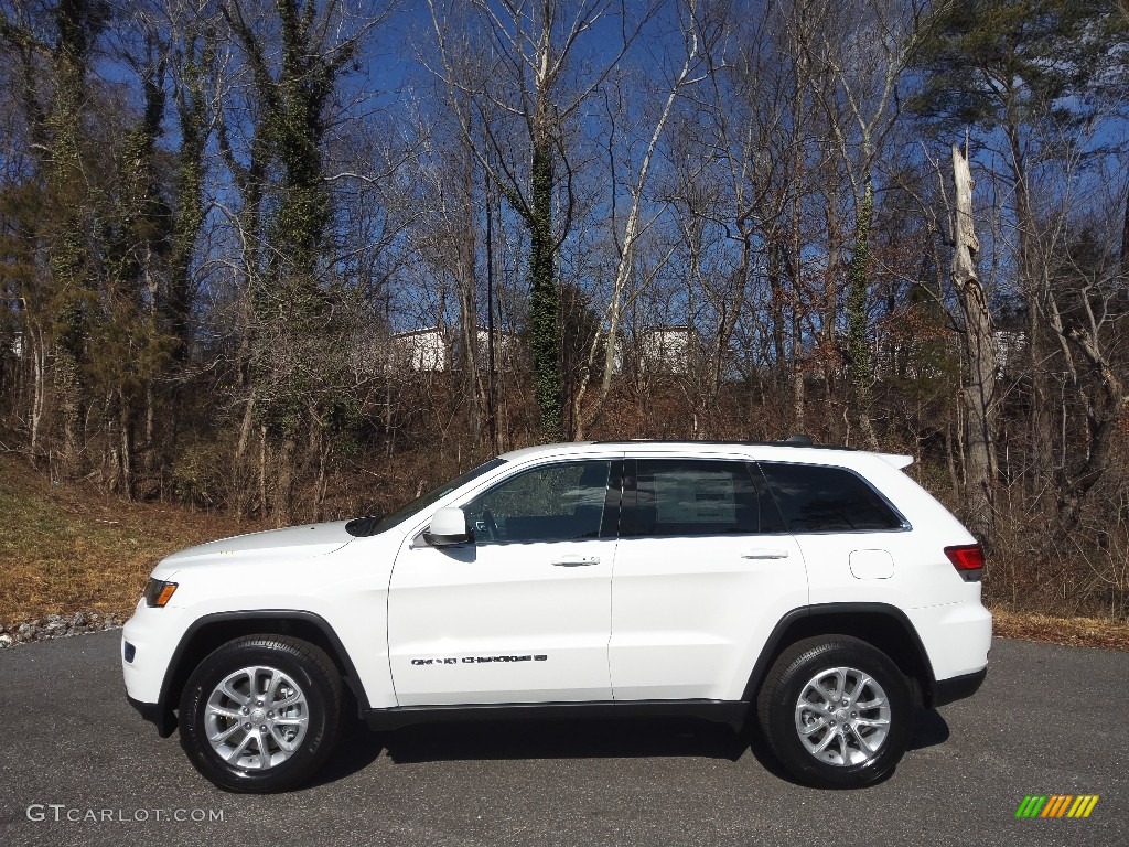 2022 Grand Cherokee Laredo 4x4 - Bright White / Black photo #1