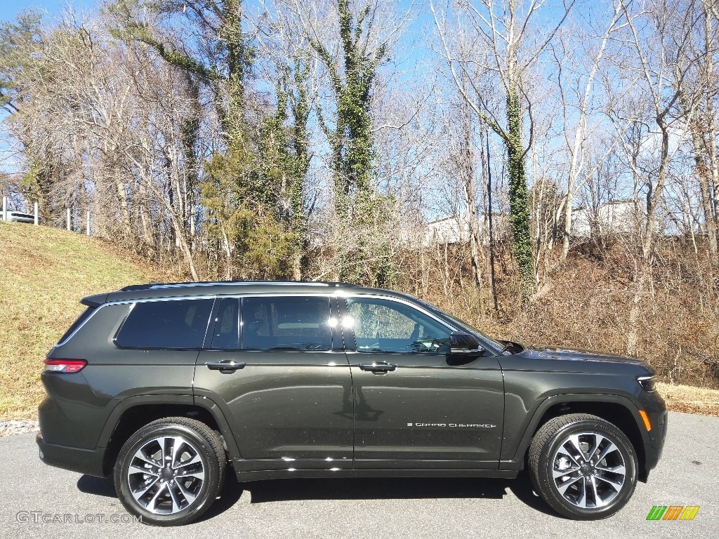 Rocky Mountain Pearl 2022 Jeep Grand Cherokee L Overland 4x4 Exterior Photo #143685474
