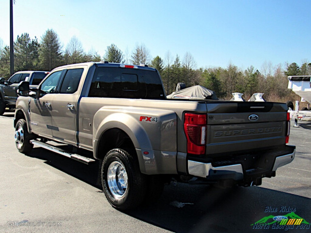 2022 F350 Super Duty Lariat Crew Cab 4x4 - Stone Gray / Black Onyx photo #3
