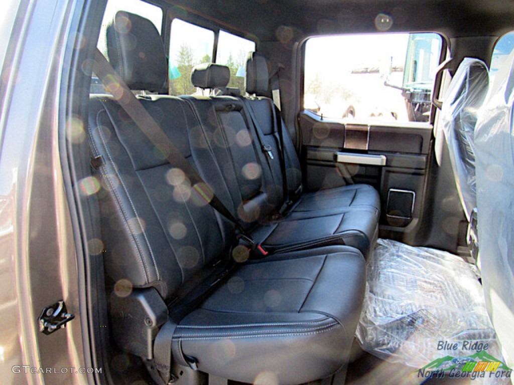 2022 F350 Super Duty Lariat Crew Cab 4x4 - Stone Gray / Black Onyx photo #13