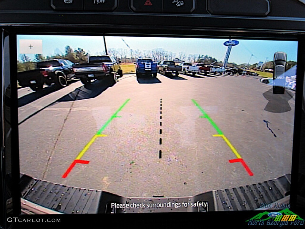 2022 F350 Super Duty Lariat Crew Cab 4x4 - Stone Gray / Black Onyx photo #19