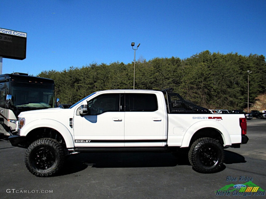 Oxford White 2021 Ford F250 Super Duty Shelby Super Baja Crew Cab 4x4 Exterior Photo #143686125
