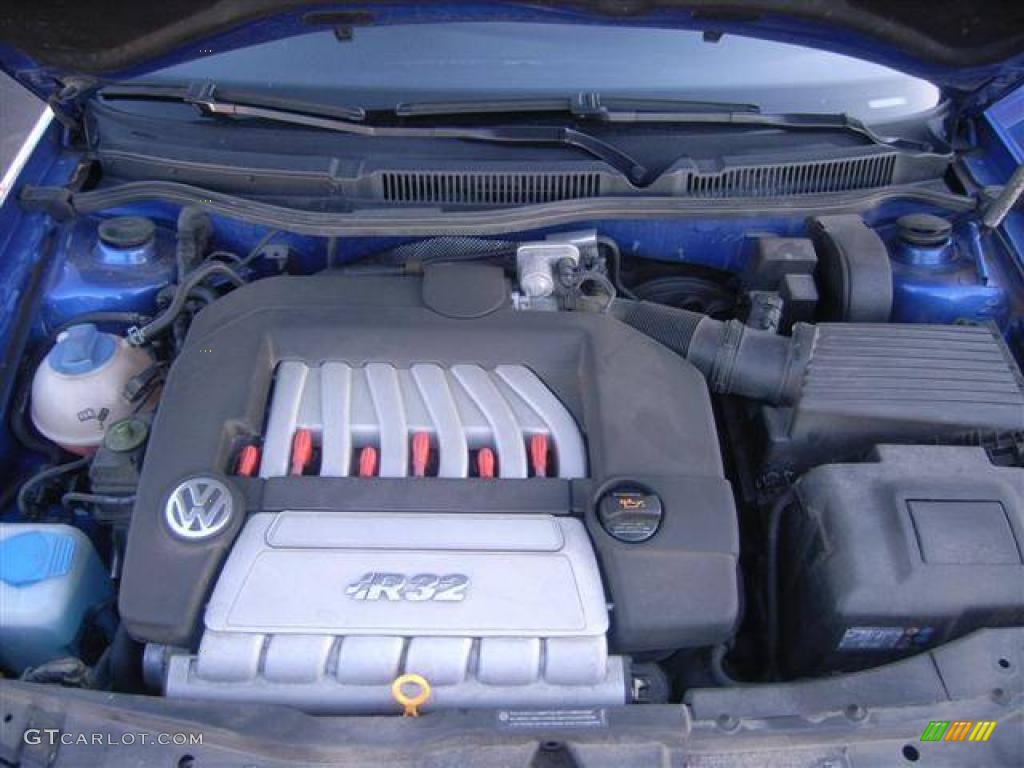 2004 R32  - Deep Blue Metallic / Black Leather photo #20