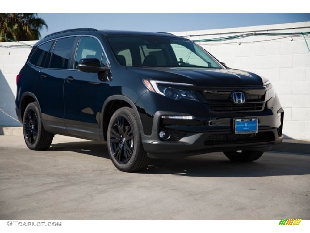 Crystal Black Pearl 2022 Honda Pilot Special Edition Exterior Photo #143686774