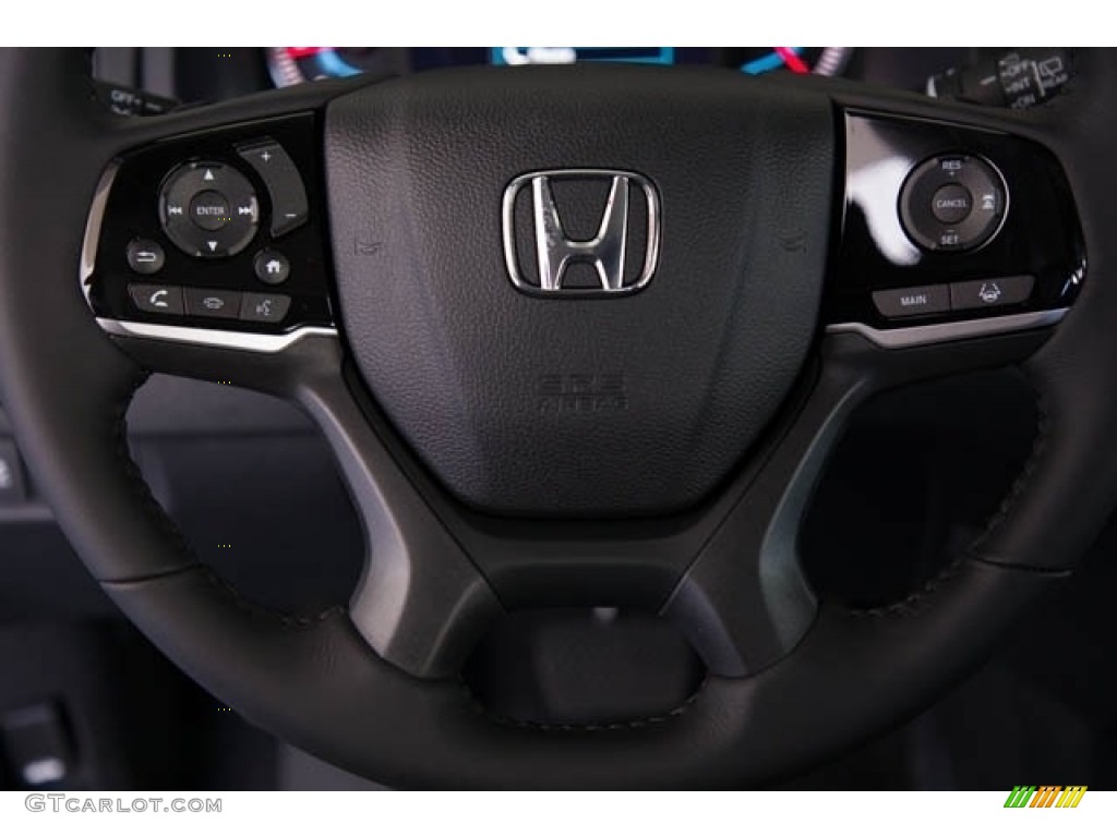 2022 Honda Pilot Special Edition Black Steering Wheel Photo #143686975