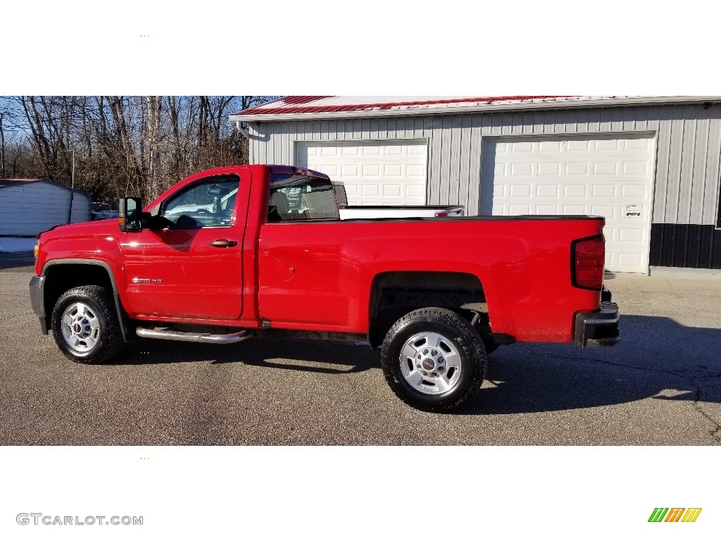 Cardinal Red 2017 GMC Sierra 2500HD Regular Cab Exterior Photo #143687409