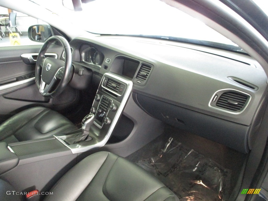 2014 S60 T5 AWD - Saville Grey Metallic / Off Black photo #18